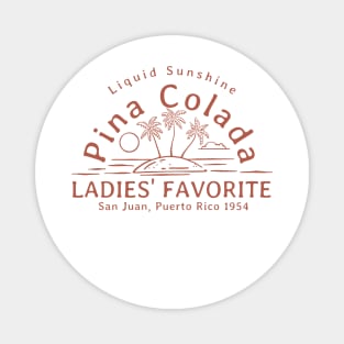 Pina Colada - 1954 - Liquid sunshine Magnet